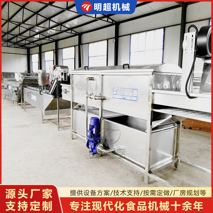 鮮玉米棒深加工設備-清洗蒸煮包裝