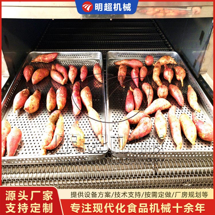 全自動紅薯烘烤流水線