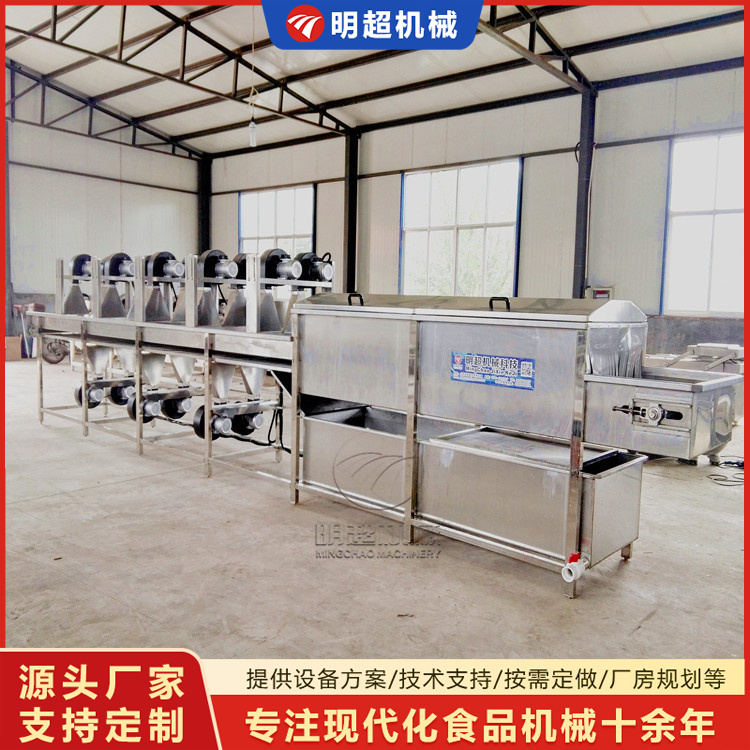 酸模葉清洗風干生產線