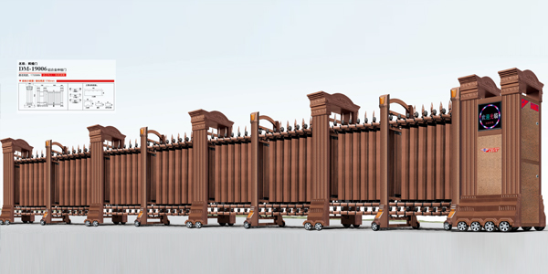 DM-19006鋁合金伸縮門(mén)